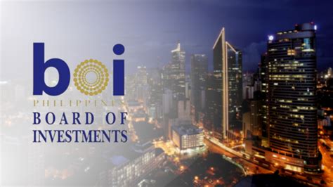 latest news in tagalog|Board of Investments .